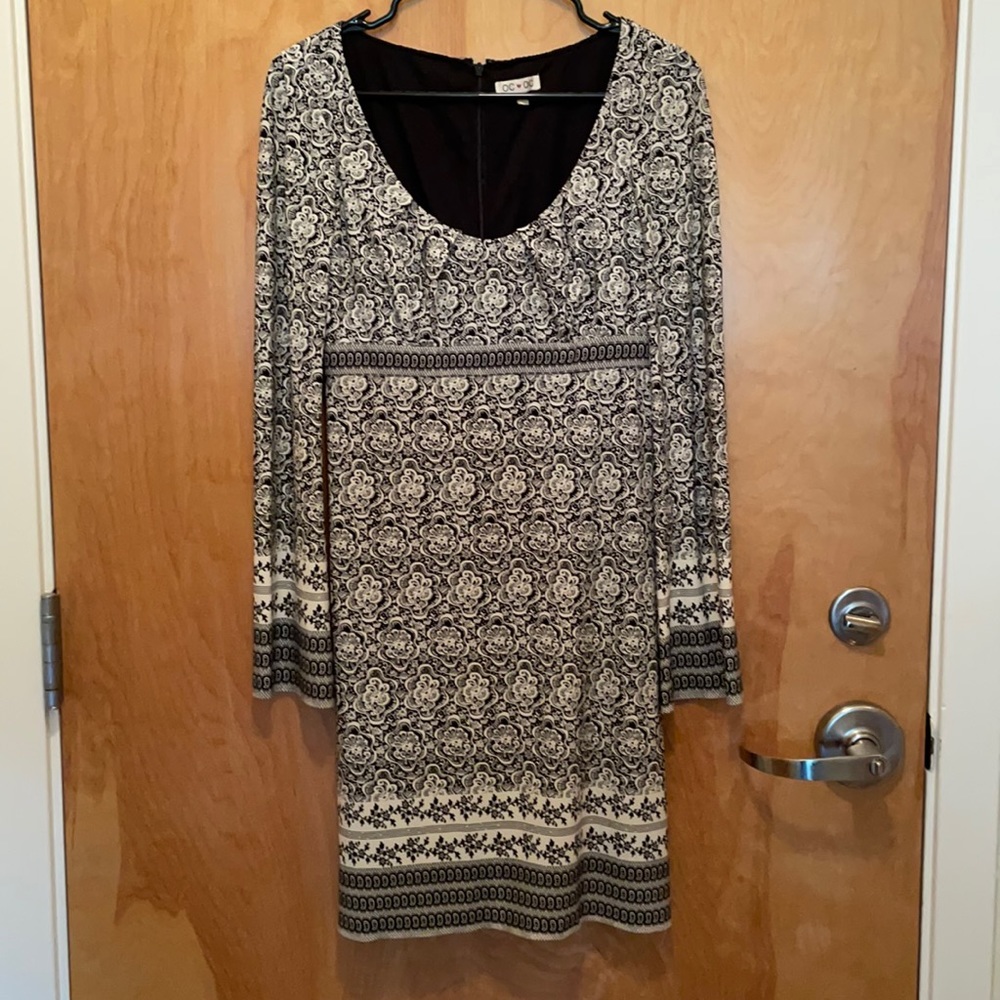 Black and white dress